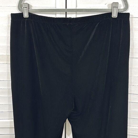 Chico's Travelers Dress Pants Size 3S 16S Elegant Velvet Pull On - Picture 7 of 12